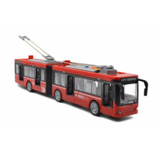Детский инерционный троллейбус WY915A, масштаб 1:16