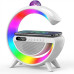 Лампа-ночник с беспроводной зарядкой, Bluetooth-колонкой и RGB LED подсветкой 15Вт + дискокуля, YN-2366 Лампа-ночник с беспроводной зарядкой, Bluetooth-колонкой и RGB LED подсветкой 15Вт + дискокуля, YN-2366