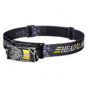 Аккумуляторный налобный фонарь с датчиком движения YY-19B (есть красный свет)