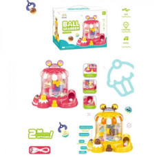 Автомат Дістань іграшку, 24-18-в26см,музика, звук(англ),світло, кульки 6шт, 2 кольори,на бат-ці/від мережі-USBшнур, в кор-ці, 1182-1