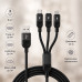 Кабель 3 в 1 для зарядки USB с разъемами Type-C, Lightning и Micro USB / Кабель быстрая зарядка до 6A 26X-202 Кабель 3 в 1 для зарядки USB с разъемами Type-C, Lightning и Micro USB / Кабель быстрая зарядка до 6A 26X-202