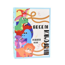 Настольная игра "Веселые шнурочки: динозавры" укр
