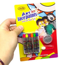 Фарба для аквагриму неонова 6 шт