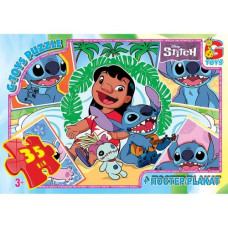 Пазлы из серии Stitch, 35 элементов