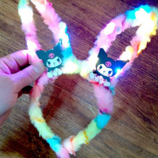 Светящийся обруч "Радуга" 25 см