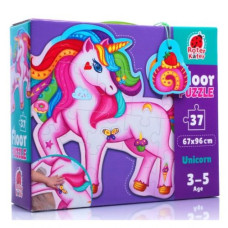 Пазл напольный "Волшебный единорог" (укр)
