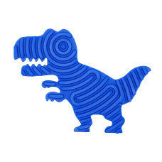 Детская развивающая доска для сенсорной активности 1798 силиконовые палочки (Голубой-2)