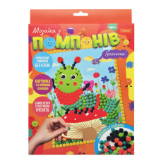 Набор для творчества мозаика из помпонов 