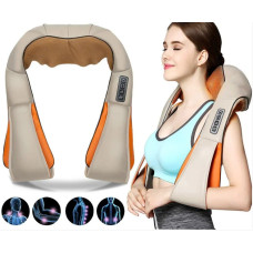 Роликовый массажер для спины и шеи Massager of Neck Kneading Роликовый массажер для спины и шеи Massager of Neck Kneading