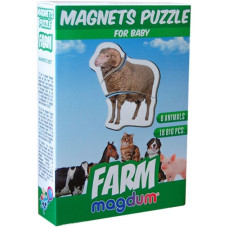 Магнитные пазлы Magdum 