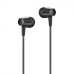 Проводные наушники вакуумные 3.5mm HOCO M34 Honor music с микрофоном 1.2m Чёрные