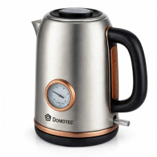 Электрический чайник Domotec MS-7849, нержавеющая сталь, 1,7 л, 2200 Вт. Электрический чайник Domotec MS-7849, нержавеющая сталь, 1,7 л, 2200 Вт.