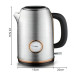 Электрический чайник Domotec MS-7849, нержавеющая сталь, 1,7 л, 2200 Вт. Электрический чайник Domotec MS-7849, нержавеющая сталь, 1,7 л, 2200 Вт.