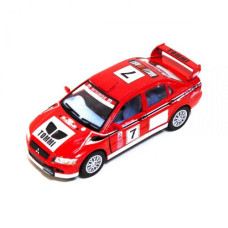 Машинка KINSMART "Street Fighter Mitsubishi Lancer" (красная)
