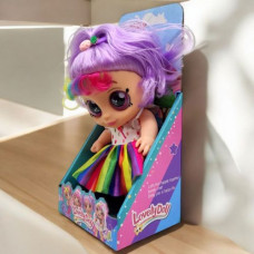 Кукла "Lovely Doll", высота - 20 см, фиолетовая