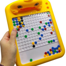 Мозаїка-магнітна (дощечка, паличка, завдання повторити зображення) Мозаїка-магнітна (дощечка, паличка, завдання повторити зображення)