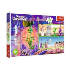 Пазлы - (24 элм. MAXI) - "Интересный дракон"/Trefl Пазлы - (24 элм. MAXI) - "Интересный дракон"/Trefl