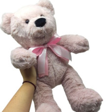 Мягкая игрушка "Мишка Тедди", 35 см (СВЕТЛО-СЕРЫЙ)