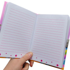 Блокнот дитячий на замочку 178x133 mm, 70g, 56 л, Єдиноріг