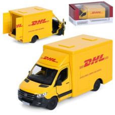 Модель легкова MERCEDES-BENZ Sprinter (DHL Edition 5ʼʼ KT5475W метал.інерц.відкр.дв.кор)