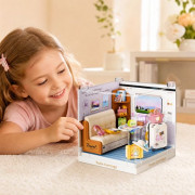 Конструктор-румбокс MINI HOUSE серії "Інтерʼєр Міні" – КУПЕ ПОЇЗДА