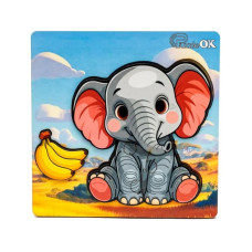 Деревянный пазл-вкладыш Деревянный пазл-вкладыш