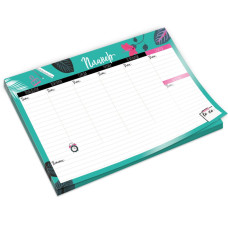 Планер недельный VT9212-05, 20х14,3 см, 54 листа, украинский Планер недельный VT9212-05, 20х14,3 см, 54 листа, украинский