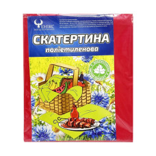 Скатерть на стол Tablecloth(Red) полиэтилен, размер 120х200 см Скатерть на стол Tablecloth(Red) полиэтилен, размер 120х200 см