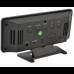 Зеркальные LED часы с будильником и термометром VST-888Y Чёрные зеленная подсветка