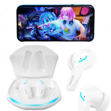 Беспроводные спортивные вакуумные наушники Lenovo Thinkplus GM2 Pro TWS, Bluetooth в кейсе Белые Беспроводные спортивные вакуумные наушники Lenovo Thinkplus GM2 Pro TWS, Bluetooth в кейсе Белые