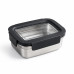 Термоланчбокс для еды из нержавеющей стали 400 мл 20687-11 — Герметичный пищевой контейнер для обедов