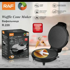 Вафельница электрическая для тонких вафель 1200Вт, RAF R220
