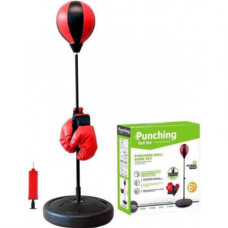Детская боксерская груша на стойке с перчатками Punching Ball Set, набор для бокса с пружиной Детская боксерская груша на стойке с перчатками Punching Ball Set, набор для бокса с пружиной