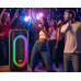 Аккумуляторная акустическая система ZXX-9098 2×8″ / Колонка с LED-подсветкой + 2 беспроводных микрофона