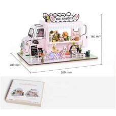 Румбокс "КВІТКОВИЙ АВТО-МАГАЗИН" 26х20х16см, 25-172 Румбокс "КВІТКОВИЙ АВТО-МАГАЗИН" 26х20х16см, 25-172