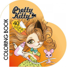 Фігурна книжка-розмальовка з наліпками, 100г, Скоба, 200х200 мм диз.2212, 2212-20 Фігурна книжка-розмальовка з наліпками, 100г, Скоба, 200х200 мм диз.2212, 2212-20