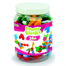 Конструктор "Funny blocks" - 24 деталей Конструктор "Funny blocks" - 24 деталей