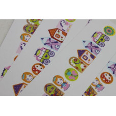 Деревянная шнуровка-силянка "Сказочные гномы"