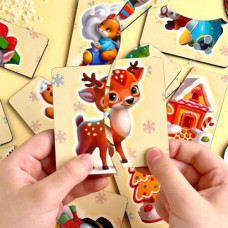 Деревянный пазл "Половинки: Животные" Деревянный пазл "Половинки: Животные"