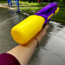 Водный пистолет, помповый механизм, (39 см) фиолетовый