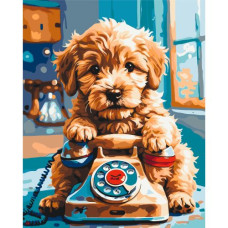 Картина по номерам "МИЛЫЙ ПЕСИК (ГОЛДЕНДУДЛЬ)" 40х50 см Картина по номерам "МИЛЫЙ ПЕСИК (ГОЛДЕНДУДЛЬ)" 40х50 см