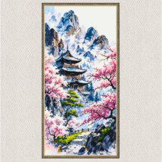 Картина за номерами "Гармонія Сходу" 40*80 см