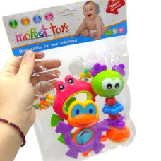 Набір брязкалець, 4 шт у пакеті (мікс видів)