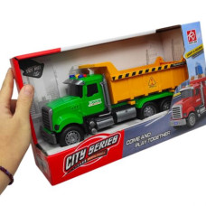 Машина самоскид, інерційна, озвучена, зі світлом, в коробці (29,5x11x17,5 см) Машина самоскид, інерційна, озвучена, зі світлом, в коробці (29,5x11x17,5 см)