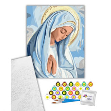 Картина по номерам "Молитва" 40x50 см Картина по номерам "Молитва" 40x50 см