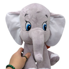 Мягкая игрушка "Слоненок" 33 см (серый)