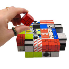 Магнитный конструктор "Small World", 54 дет