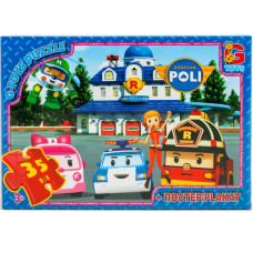 Пазлы из серии "Робокар Полли", 35 элементов, GP-RR067445 Пазлы из серии "Робокар Полли", 35 элементов, GP-RR067445