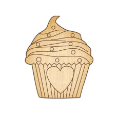 Заготовка броши для раскрашивания 