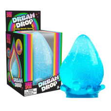 Игрушка-антистресс Капля релакса NeeDoh DRDND(Blue) с подставкой